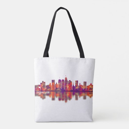 Syracuse USA Skyline Tote Bag (Achterkant)