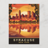 Syracuse, Verenigde Staten, Reizen Briefkaart (Voorkant)