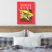 Syrax New Year | 新年快乐 Canvas Afdruk (Insitu (Slaapkamer))