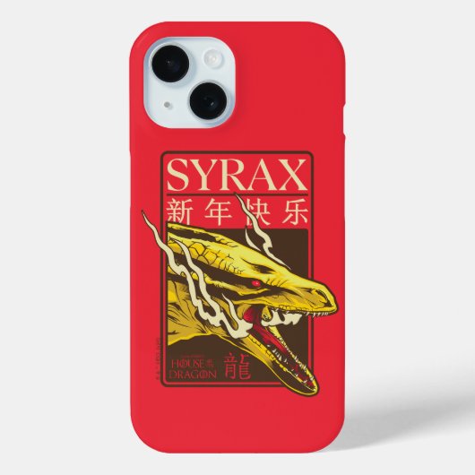 Syrax New Year | 新年快乐 Case-Mate iPhone Case (Achterkant)