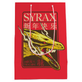 Syrax New Year | 新年快乐 Medium Cadeauzakje (Achterkant)