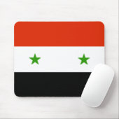 Syria Flag Mousepad Muismat (Met muis)