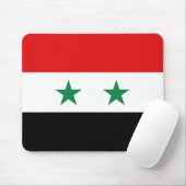 Syria Flag Mousepad Muismat (Met muis)