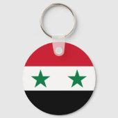 Syria Old Flag Sleutelhanger (Achterkant)