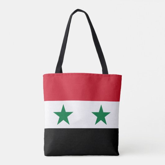 Syria Old Flag Tote Bag (Achterkant)