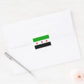syria ronde sticker (Envelop)