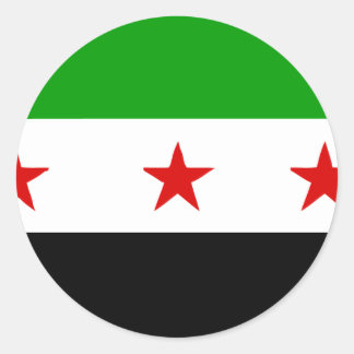 syria ronde sticker