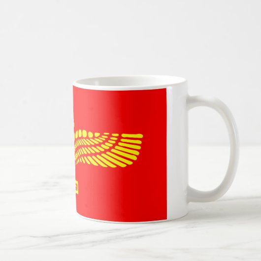 Syriac Aramaic Flag Koffiemok (Rechts)