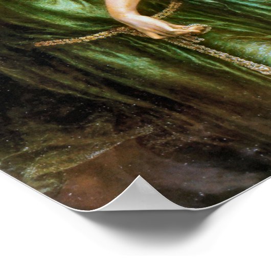 Syrian Astarte 1877 pre-Raphaelite Art Poster (Hoek)