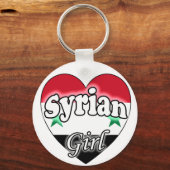 Syrian Girl Sleutelhanger (Voorkant)
