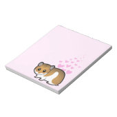Syrian Hamster Love Notitieblok (Linkerzijde)