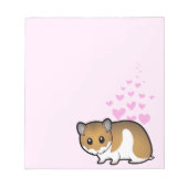 Syrian Hamster Love Notitieblok (Voorkant)