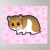Syrian Hamster Love Poster (Voorkant)