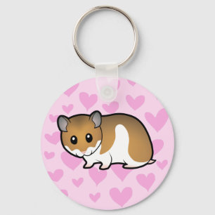 Syrian Hamster Love Sleutelhanger