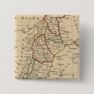 Syrië 2 vierkante button 5,1 cm