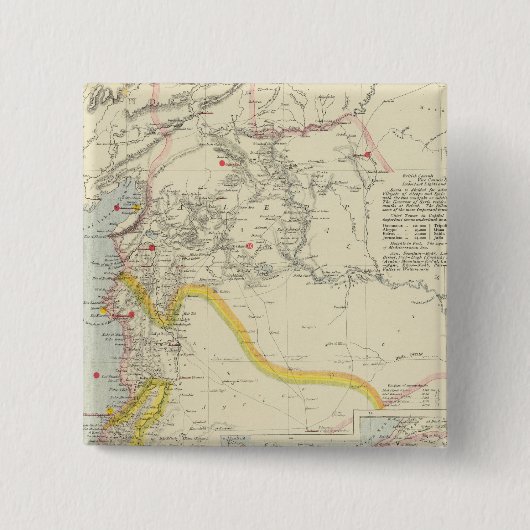 Syrië 2 vierkante button 5,1 cm (Voorkant)