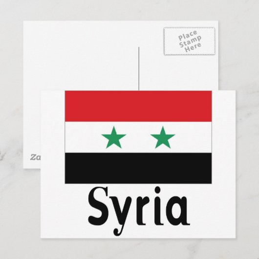 Syrië Briefkaart (Voorkant / Achterkant)