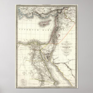 Syrie, Egypte anciennes - oud Egypte Poster
