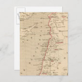 Syrie et de la Palestine, 624 ans apres JC Briefkaart (Voorkant / Achterkant)