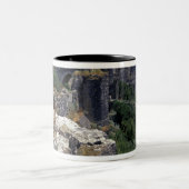 Syrië, het Kasteel van Marqab, het kasteel van Cru Tweekleurige Koffiemok (Center)