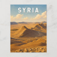 Syrië Illustratie Reis Kunst Vintage