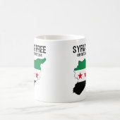 Syrië is vrij van Syrische vlag Koffiemok (Center)