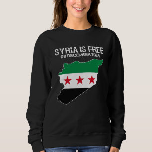 Syrië is vrij van Syrische vlag Trui
