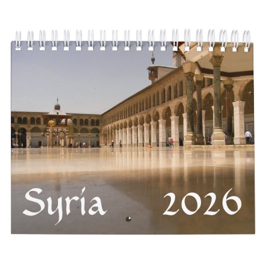 Syrië KALENDER 2026 (Hoes)
