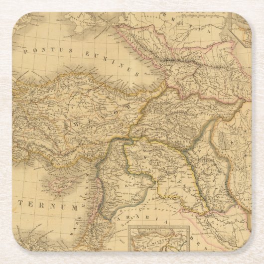 Syrië Kartonnen Onderzetters (Voorkant)