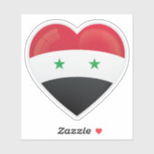 Syrië Liefde Icon Sticker (Vel)