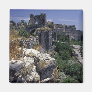 Syrië, Marqab-kasteel, Kruisvaarderskasteel gelege Magneet