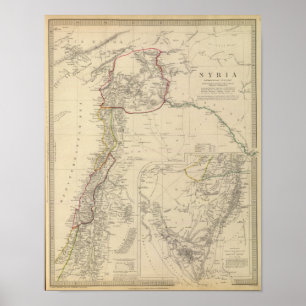 Syrië naar de Sinaï Poster