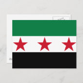 syrië oppositie briefkaart (Voorkant / Achterkant)