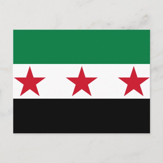 syrië oppositie briefkaart (Voorkant)