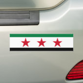 syrië oppositie bumpersticker (Op auto)