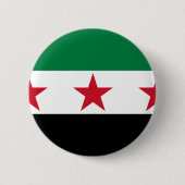 syrië oppositie ronde button 5,7 cm (Voorkant)