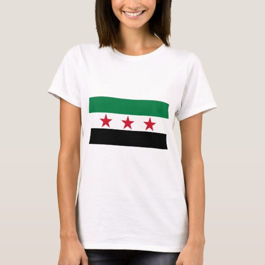syrië oppositie t-shirt (Voorkant)