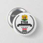 Syrië Ronde Button 5,7 Cm (Voorkant /achterkant)
