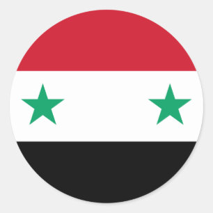 Syrië Ronde Sticker