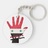 “Syrië” Sleutelhanger (Achterkant)