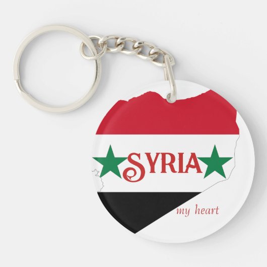 “Syrië” Sleutelhanger (Voorkant)