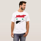 Syrië - Steun voor het volk T-shirt (Voorkant volledig)