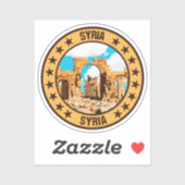 Syrië Sticker (Vel)