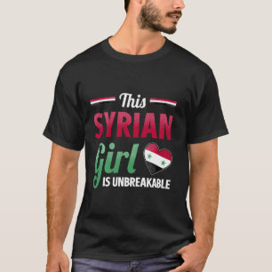 Syrië Syrisch Roots Syrisch Erfgoed Trots Syrisch T-shirt