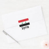 Syrië Vierkante Sticker (Envelop)