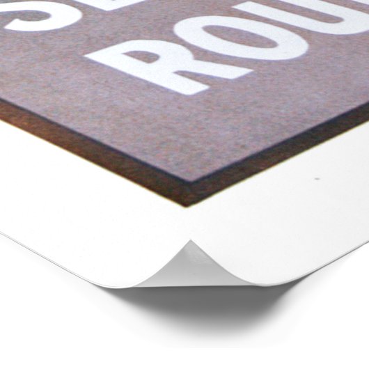 Syrië Vintage Travel Poster teruggezet (Hoek)