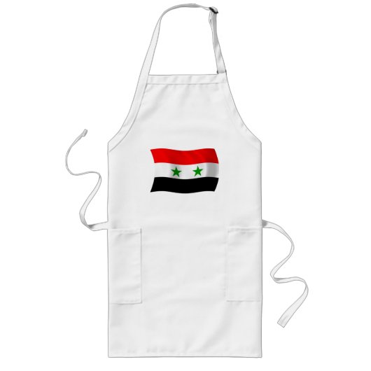 Syrië Vlag Schort (Voorkant)