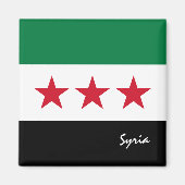 Syrië Vlag, Syrië, Onafhankelijkheid, reizen / vak Magneet (Voorkant)