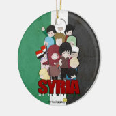 SYRIË - We zijn bij jou Keramisch Ornament (Links)
