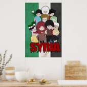 SYRIË - We zijn bij jou Poster (Keuken)